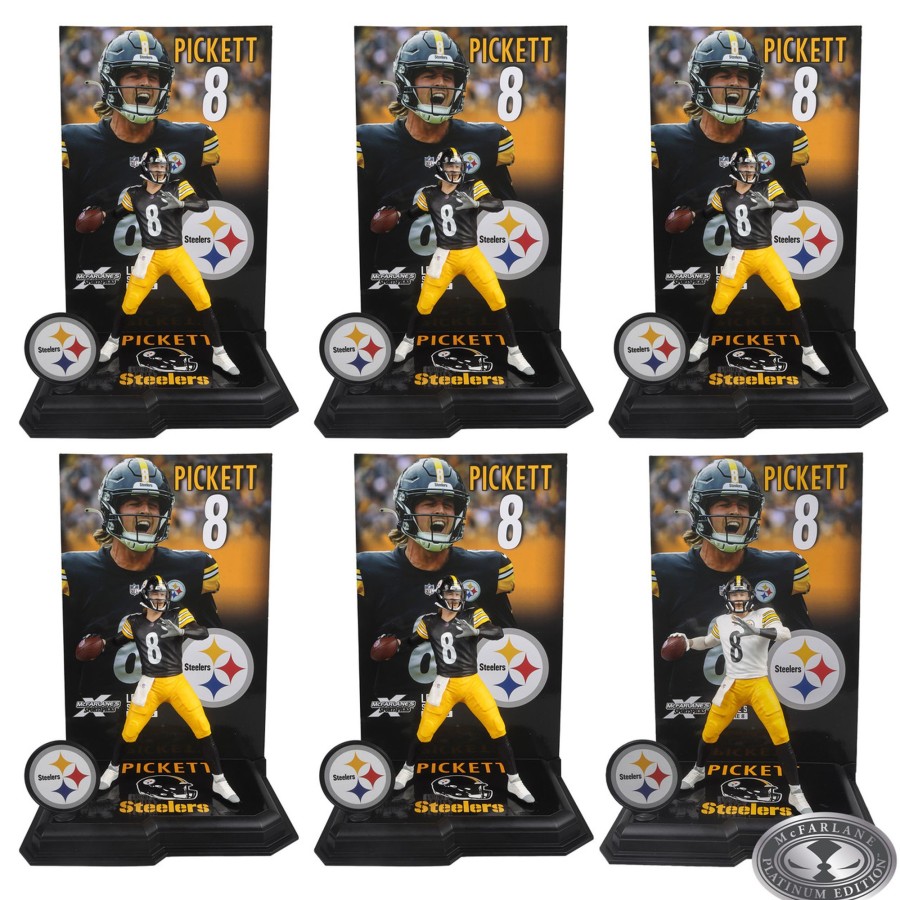 Sports McFarlane's SportsPicks | Kenny Pickett (Pittsburgh Steelers) Nfl Factory Sealed Case (6) W/Chase