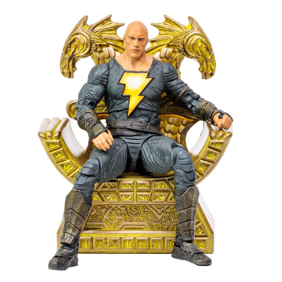 Movies & Tv DC Multiverse | Black Adam W/Throne (Black Adam Movie) 7" Figure