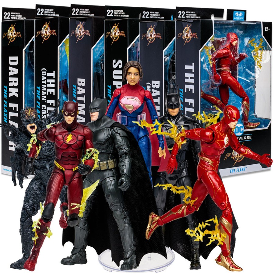 Movies & Tv DC Multiverse | The Flash Movie 7" Figures Bundle (6)