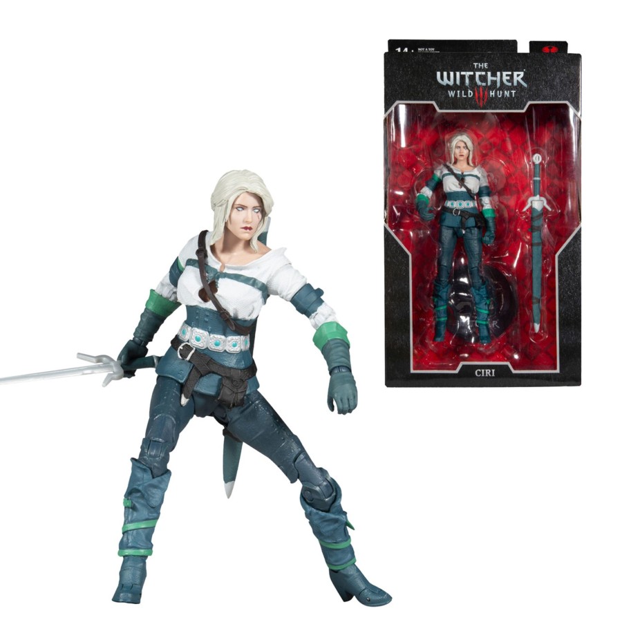 Gaming The Witcher | Ciri In Elder Blood (The Witcher 3: Wild Hunt) 7" Figure