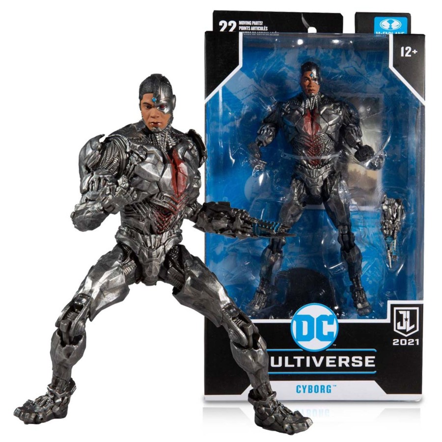 Movies & Tv DC Multiverse | Cyborg Justice League (Dc Multiverse) 7" Figures