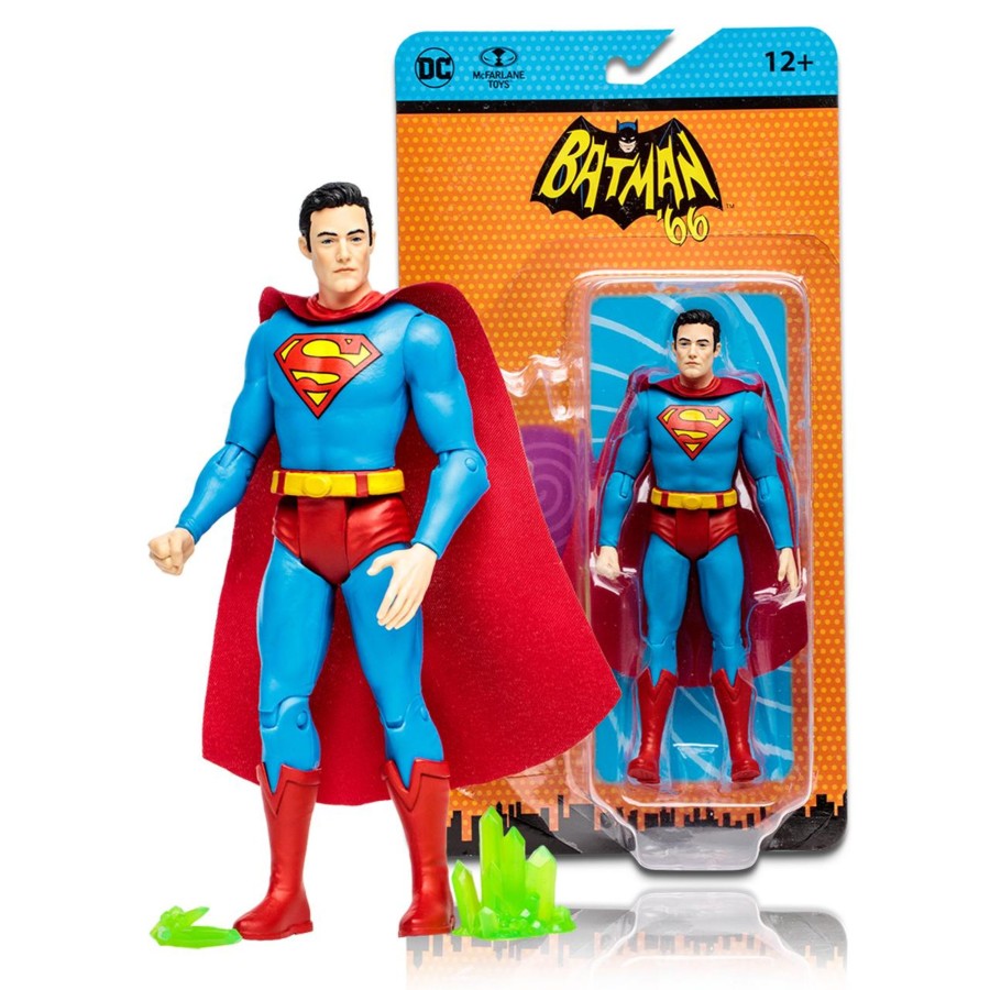 Movies & Tv Batman Classic TV Series | Superman (Dc Retro: Batman 66 Comic) 6" Figure