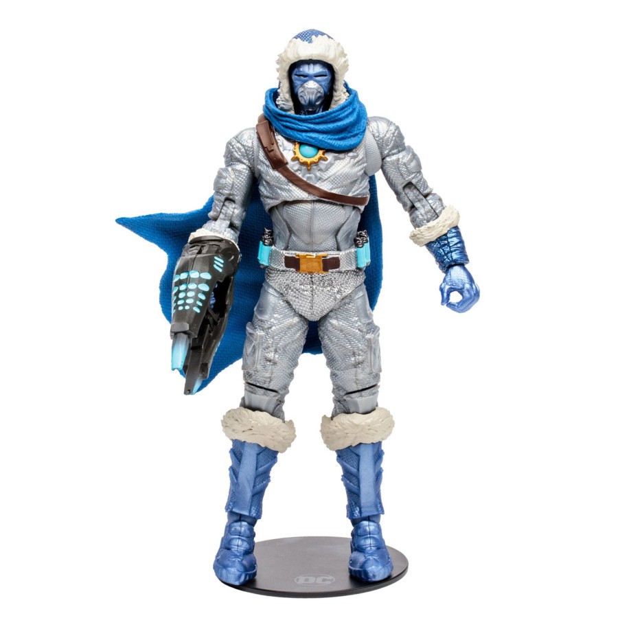 Comics McFarlane Toys Store Exclusives | Captain Cold W/The Flash Comic (Dc Page Punchers) 7" Gold Label Figure Mcfarlane Toys Store Exclusive