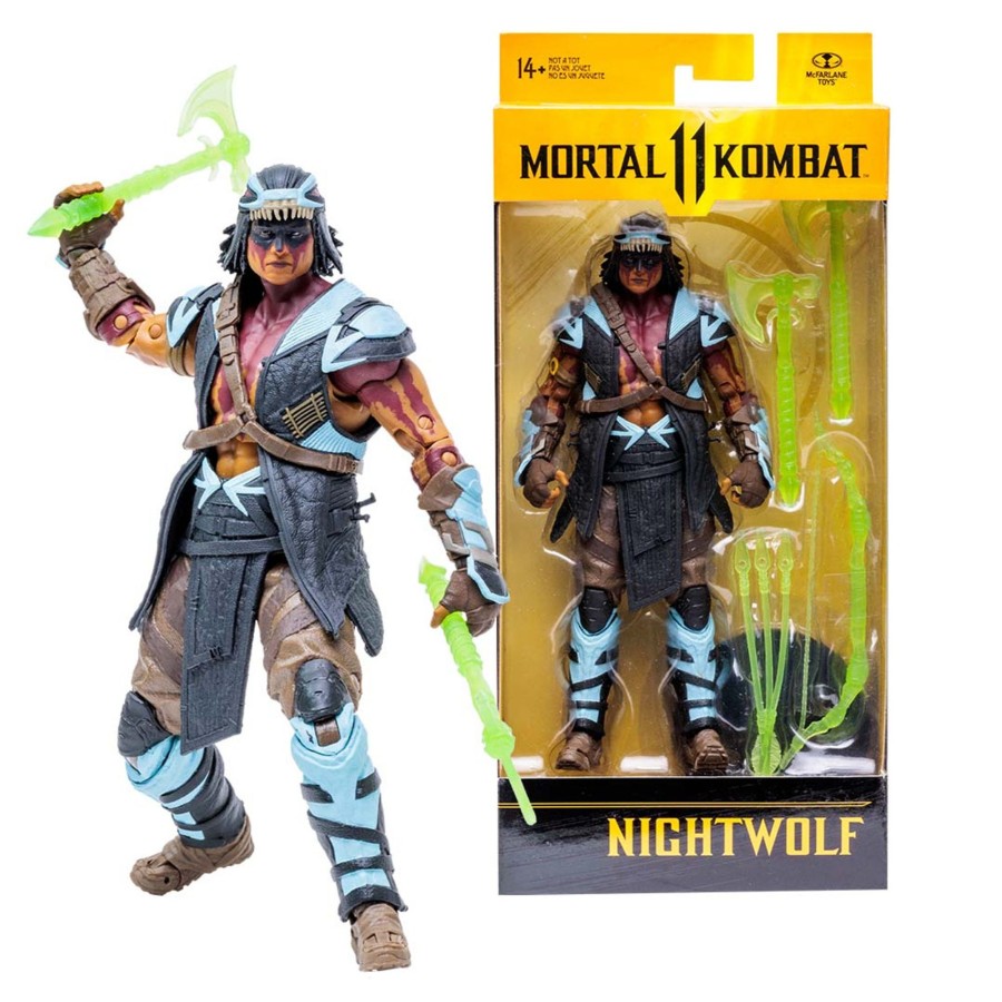 Gaming Mortal Kombat | Nightwolf (Mortal Kombat) 7" Figure