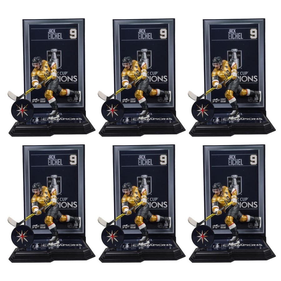 Sports McFarlane's SportsPicks | Jack Eichel W/Conn Smyth Trophy & Stanley Cup Nhl Factory Sealed Case (6) (Pre-Order Ships March)