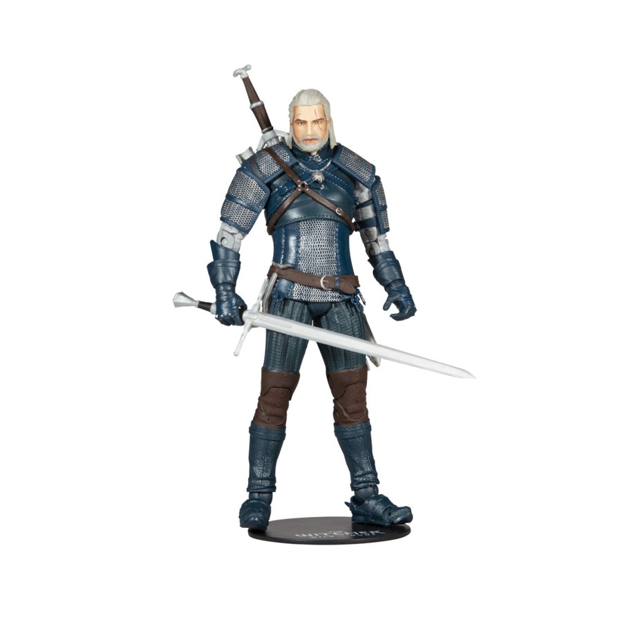 Gaming The Witcher | Geralt Of Rivia W/Viper Armor (The Witcher 3: Wild Hunt) 7" Figure