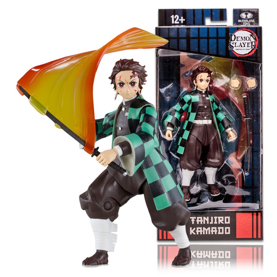 Anime Demon Slayer | Tanjiro Kamado In Rui Battle (Demon Slayer) 7" Figure