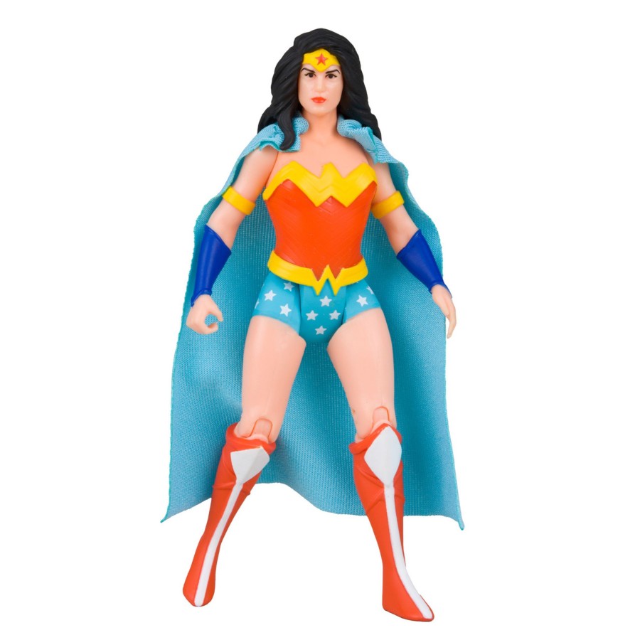 Dc Multiverse DC Super Powers | Wonder Woman Blue Cape Variant (Dc Super Powers) 4" Figure