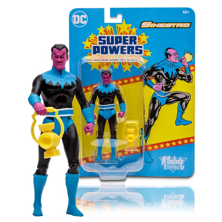 Dc Multiverse DC Super Powers | Sinestro (Dc Super Powers) 4.5" Figure