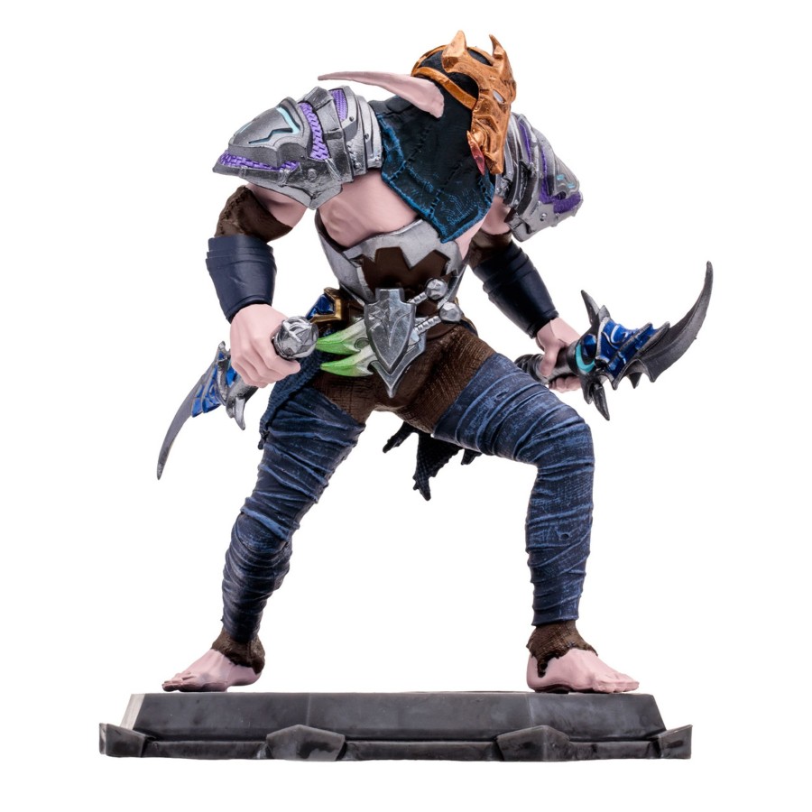 Gaming World of Warcraft | Elf Druid/Rogue: Rare (World Of Warcraft) 1:12 Scale Posed Figure