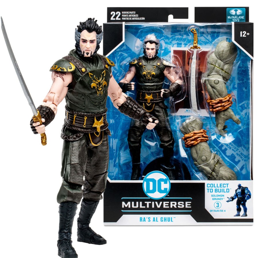 Gaming DC Multiverse | Ra'S Al Ghul (Batman: Arkham City) 7" Build-A-Figure