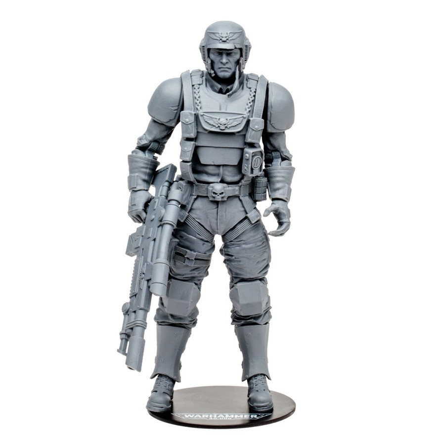 Gaming Warhammer 40000 | Cadian Veteran Guardsman Artist Proof (Warhammer 40000: Darktide) 7" Figure