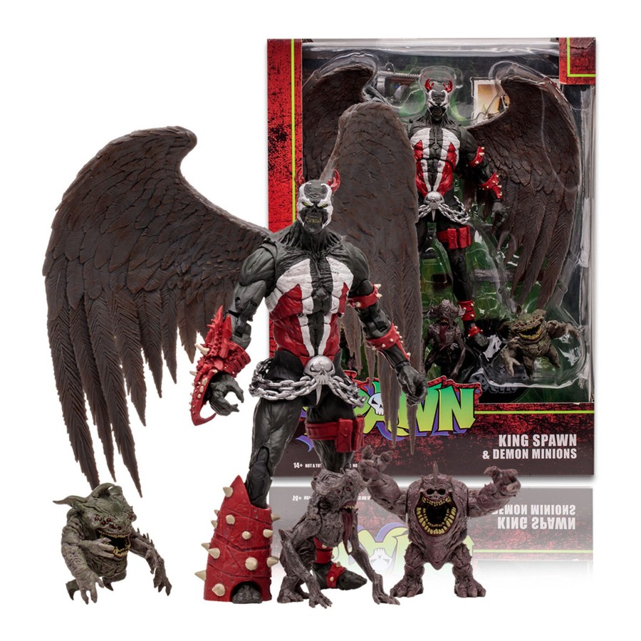 Comics Spawn | King Spawn With Demon Minions (Spawn) Deluxe Set