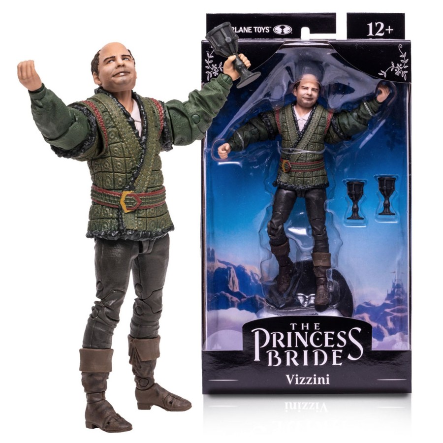 Movies & Tv The Princess Bride | Vizzini (The Princess Bride) 7" Figure Wave 2