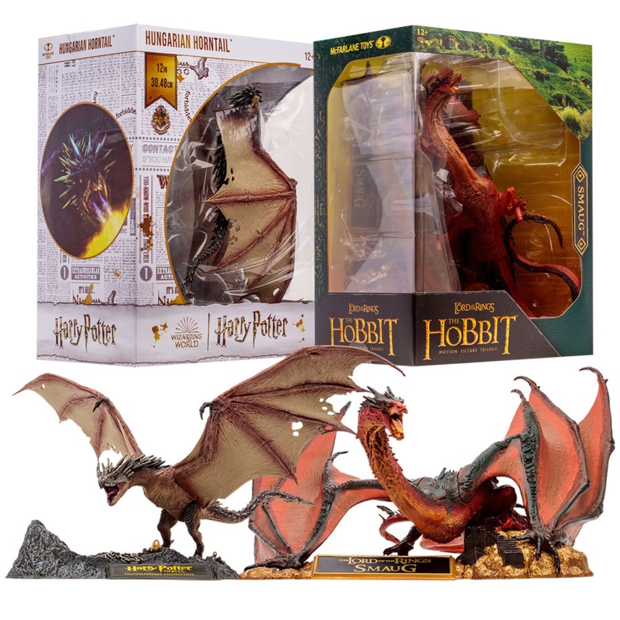 & More... McFarlane's Dragons Mcfarlane'S Dragons | Smaug/Hungarian Horntail (Mcfarlane'E Dragons) Bundle (2) Statues