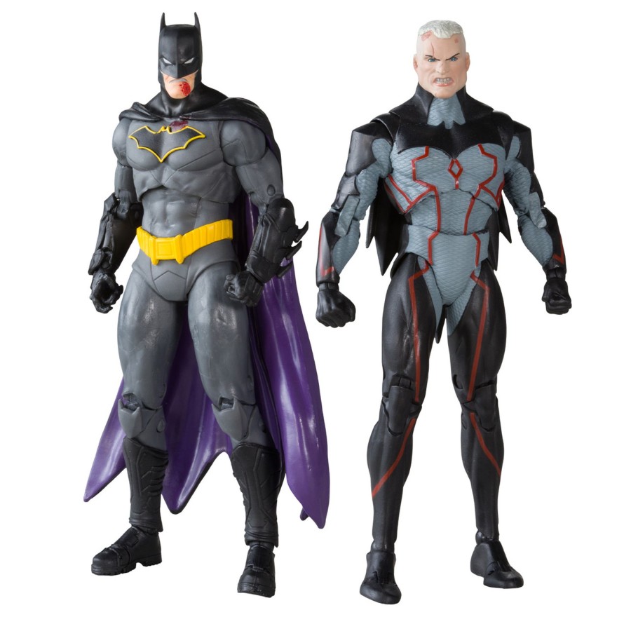 Dc Multiverse DC Multiverse | Omega Vs Batman (Last Knight On Earth) Gold Label 7" Figures 2-Pack