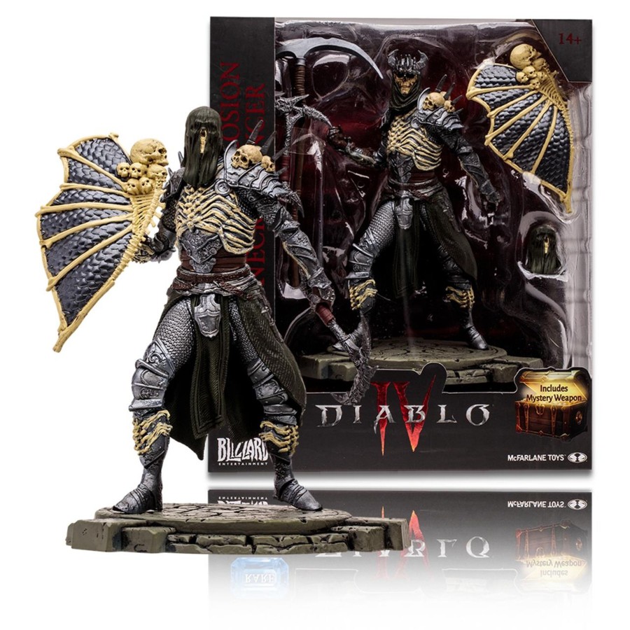 Gaming Diablo IV | Corpse Explosion Necromancer: Rare (Diablo Iv) 1:12 Posed Figure