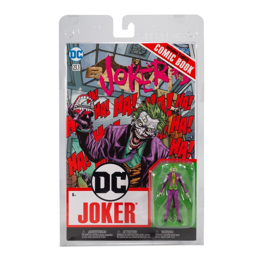 Comics Page Punchers | The Joker W/Dc Rebirth Comic (Dc Page Punchers) 3" Figure