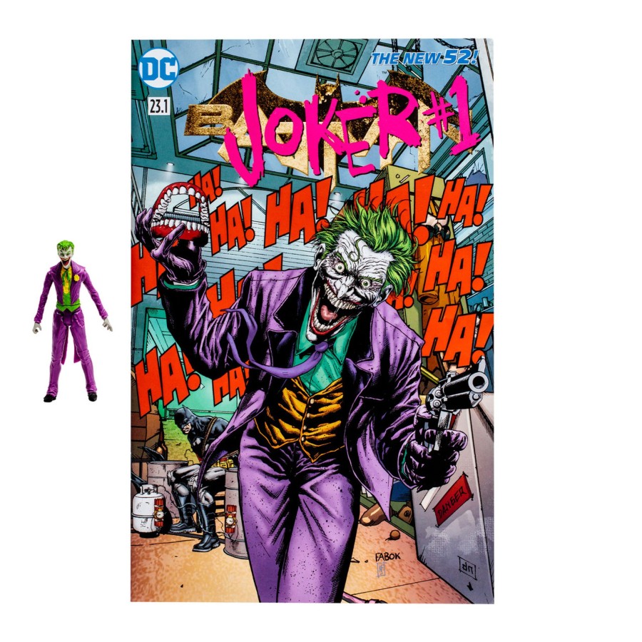 Comics Page Punchers | The Joker W/Dc Rebirth Comic (Dc Page Punchers) 3" Figure