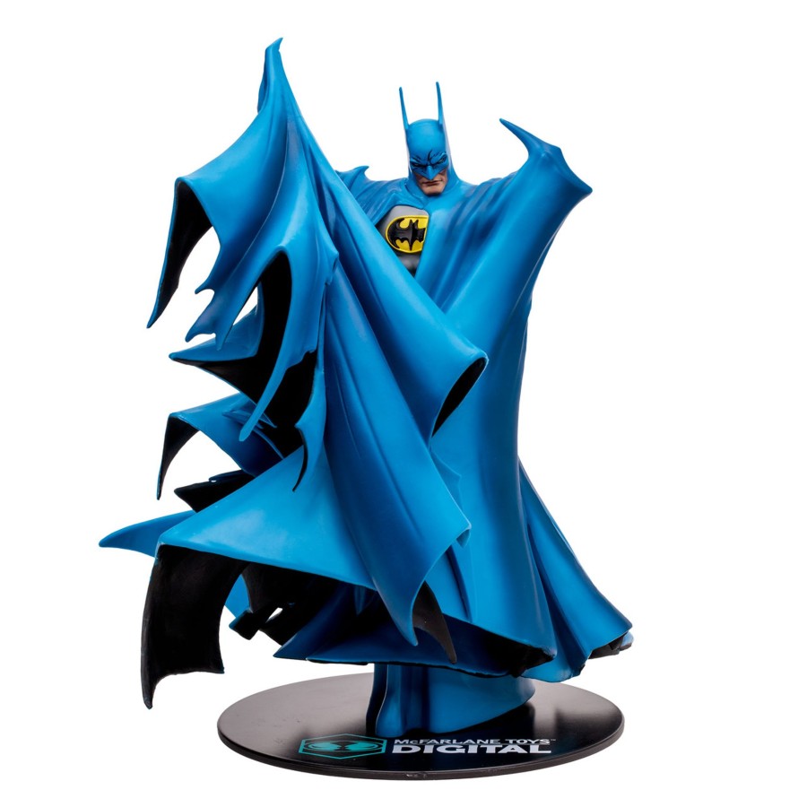 & More... DC Direct | Batman By Todd Mcfarlane 1:8 Scale Pvc Statue (Blue) W/Digital Collectible