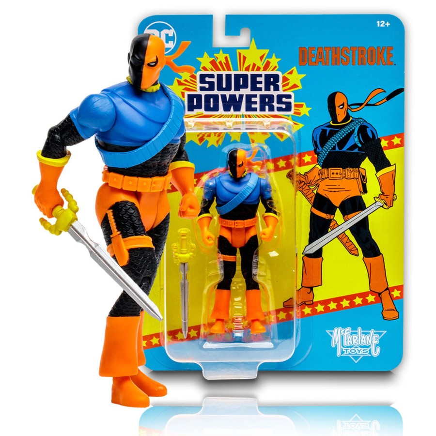 & More... DC Super Powers | Deathstroke: Judas Contract (Dc Super Powers) 4" Figure