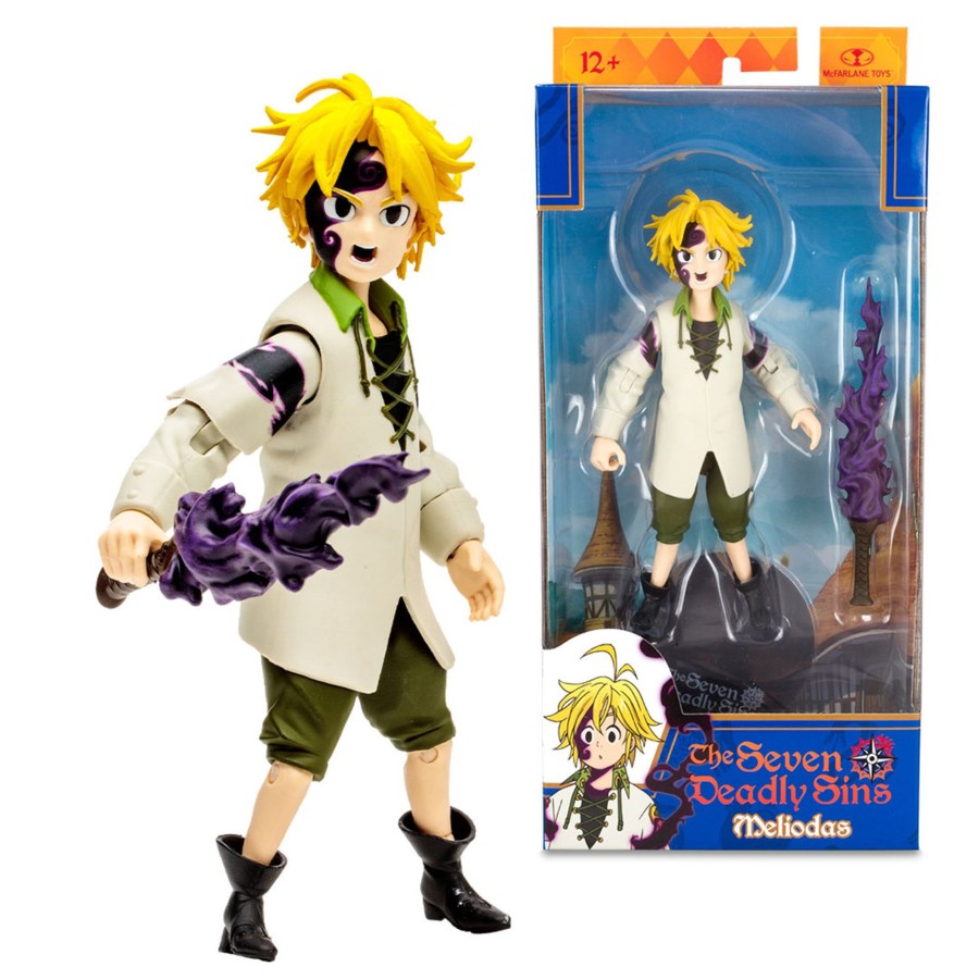 Anime The Seven Deadly Sins | Meliodas In Demon Mode (The Seven Deadly Sins) 7" Figure