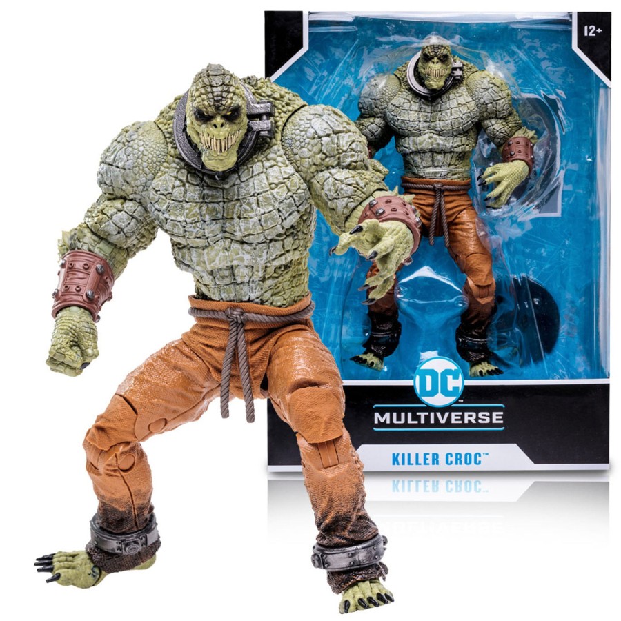 Gaming DC Multiverse | Killer Croc (Batman: Arkham Asylum) Mega Figure