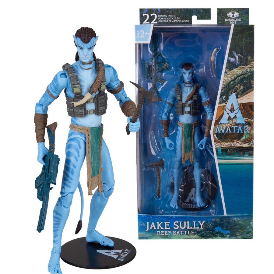 Movies & Tv Avatar Movie: World of Pandora Collectible Figures | Avatar: The Way Of Water - Collectible Figures Bundle (6)