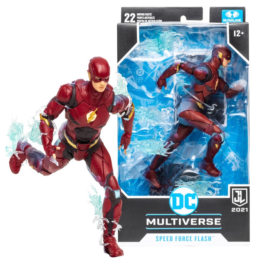 Movies & Tv DC Multiverse | Speed Force Flash Justice League (Dc Multiverse) Nycc Exclusive 7" Figure