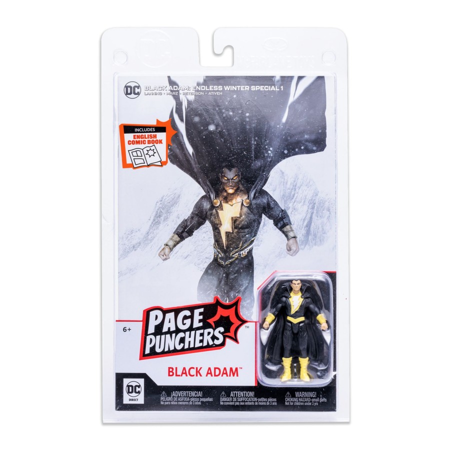 Comics Page Punchers | Black Adam W/Comic (Dc Page Punchers) 3" Figure