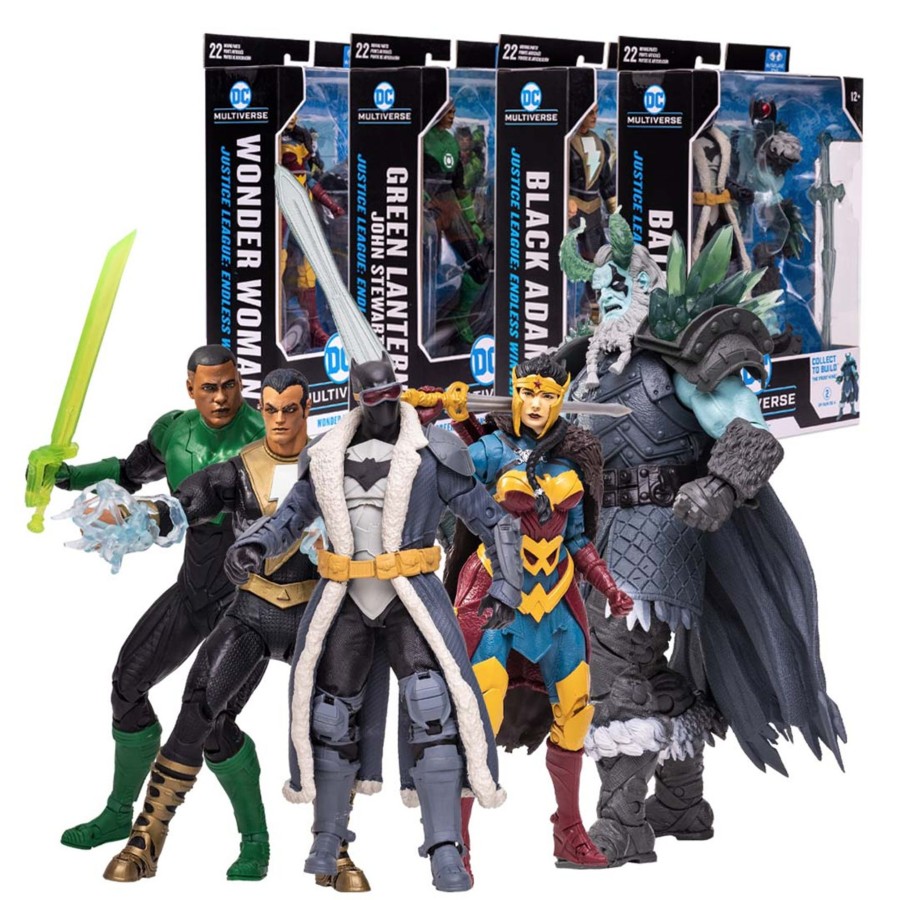 Dc Multiverse DC Multiverse | Endless Winter Bundle Set (4) W/Frost King 7" Build-A-Figure