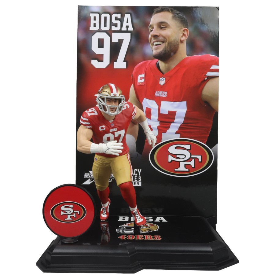 Sports McFarlane's SportsPicks | Nick Bosa (San Francisco 49Ers) Nfl 7" Figure Mcfarlane'S Sportspicks