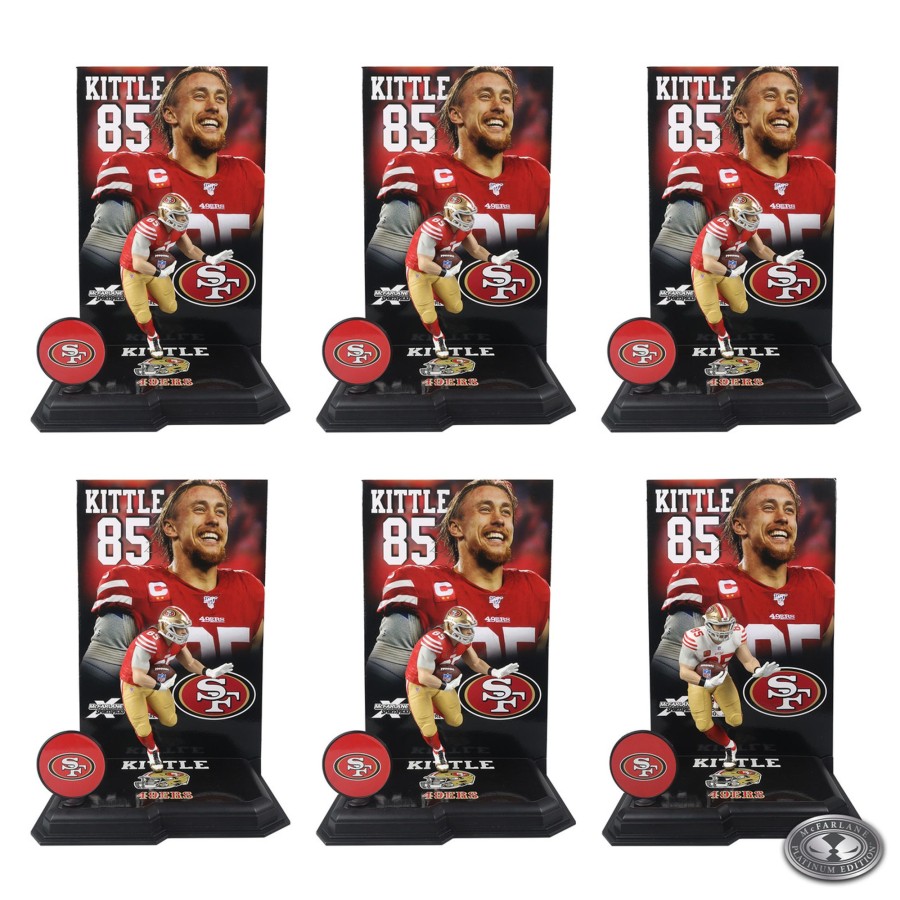 Sports McFarlane's SportsPicks | George Kittle (San Francisco 49Ers) Nfl Factory Sealed Case (6) W/Chase