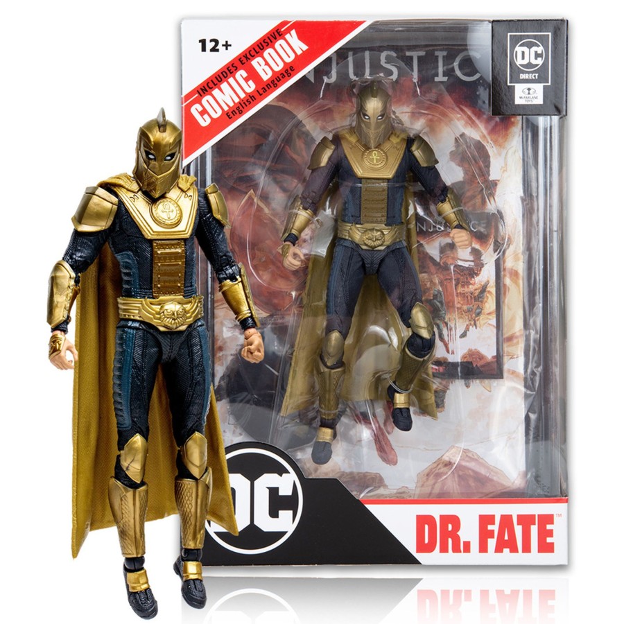 Comics Page Punchers | Dr. Fate W/Injustice 2 Comic (Dc Page Punchers) 7" Figure