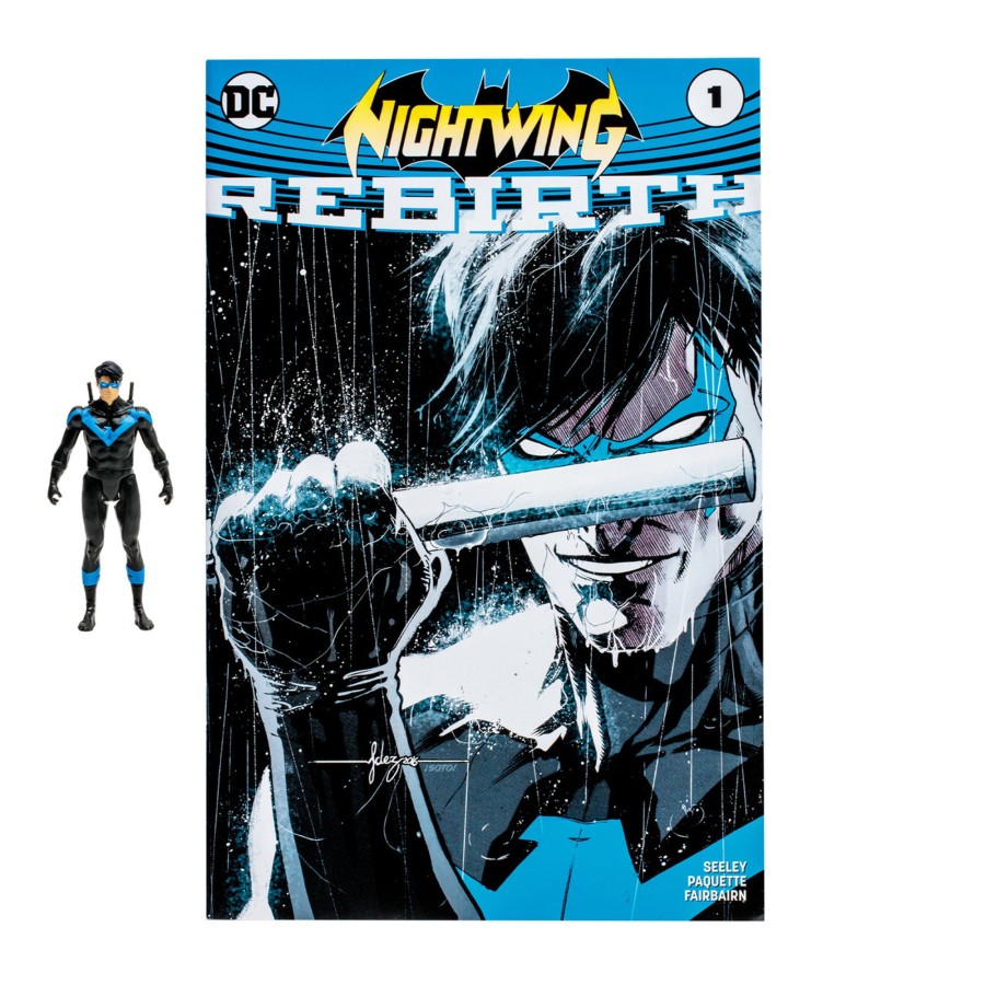 Comics Page Punchers | Nightwing W/Dc Rebirth Comic (Dc Page Punchers) 3" Figure