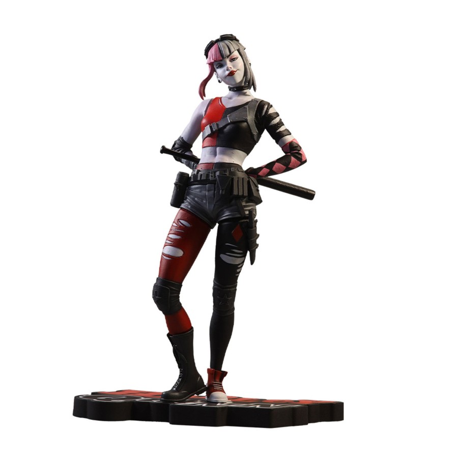 Dc Multiverse DC Direct | Harley Quinn: Red White & Black-Harley Quinn By Simone Di Meo (Dc Direct) Resin Statue (Pre-Order Ships February)