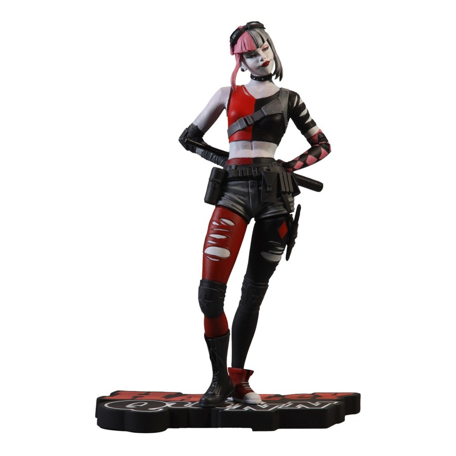 Dc Multiverse DC Direct | Harley Quinn: Red White & Black-Harley Quinn By Simone Di Meo (Dc Direct) Resin Statue (Pre-Order Ships February)