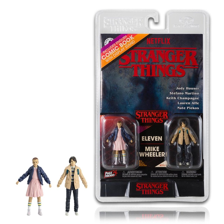 Comics Page Punchers | Eleven And Mike Wheeler (Page Punchers: Stranger Things) 3" 2-Pack