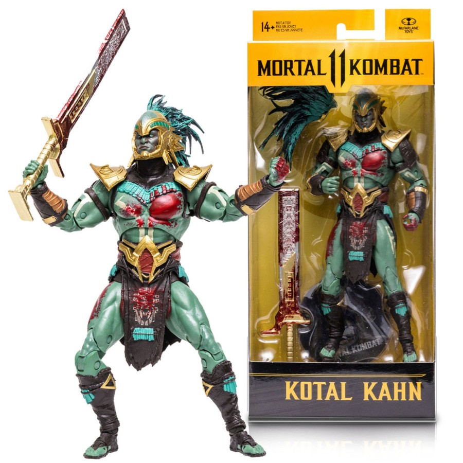 Gaming Mortal Kombat | Kotal Khan (Bloody) Mortal Kombat 7" Figure