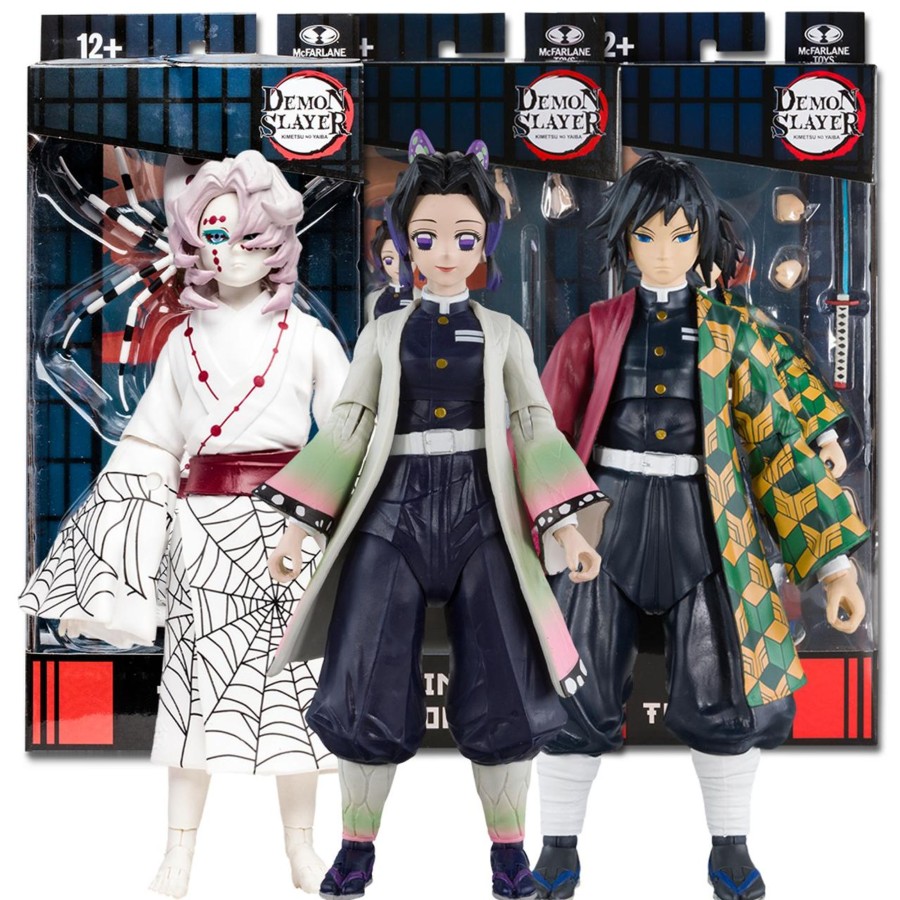 Anime Demon Slayer | Demon Slayer Bundle Season 1 (3) 7" Figure