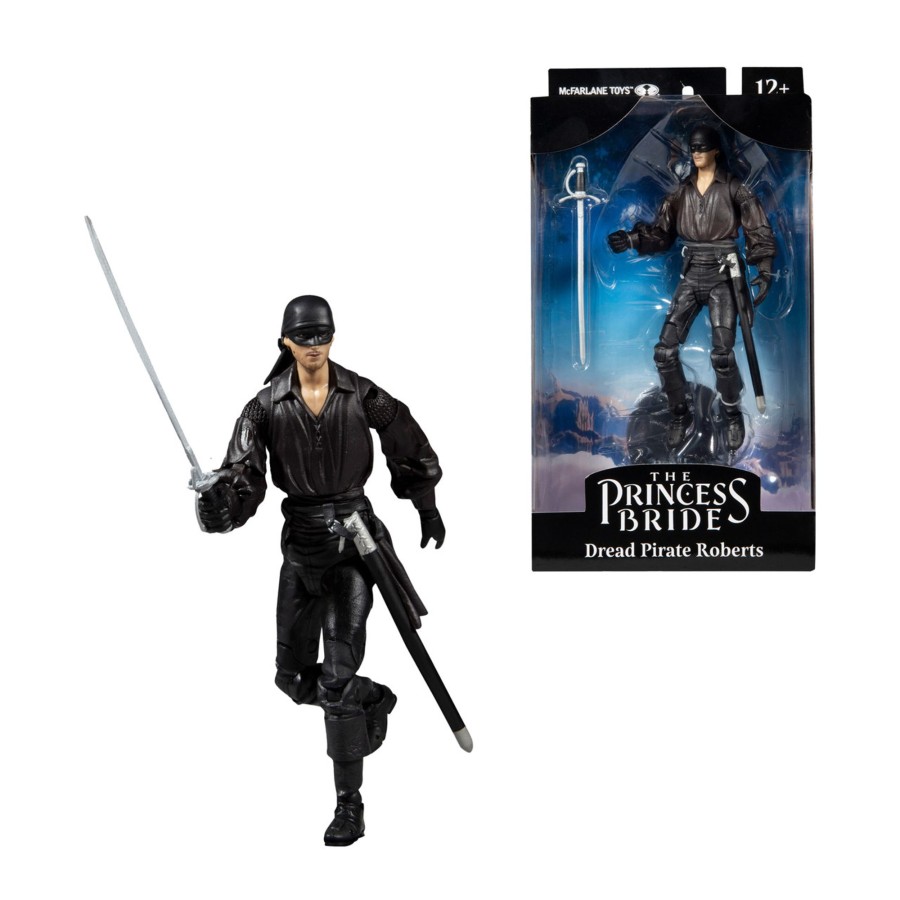 Movies & Tv The Princess Bride | Dread Pirate Roberts Masked (The Princess Bride) 7" Figure Wave1