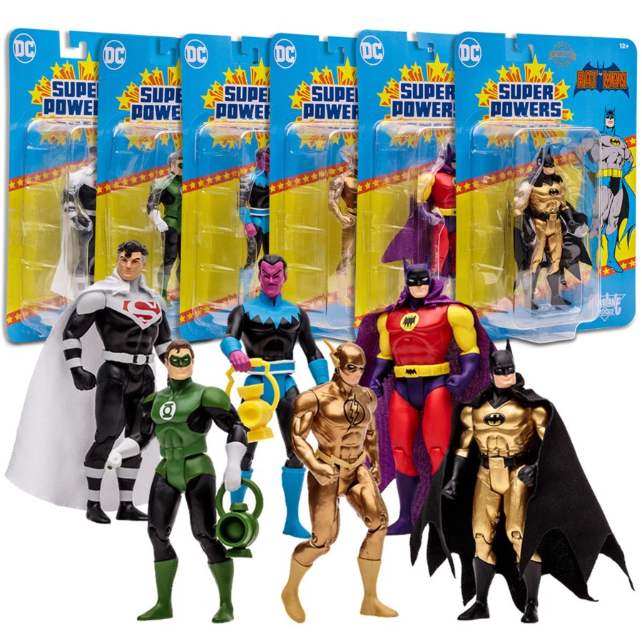 Dc Multiverse DC Super Powers | Dc Super Powers Wave 4 Bundle (6) (Pre-Order Ships January)