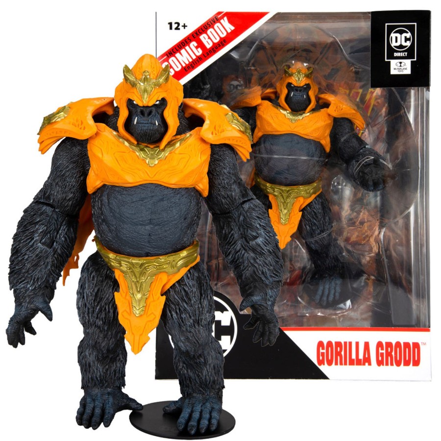 Comics Page Punchers | Gorilla Grodd W/The Flash Comic (Dc Page Punchers) Mega Figure