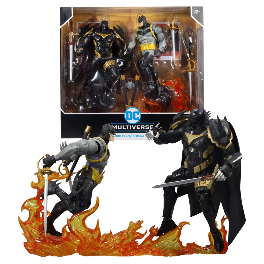 Dc Multiverse DC Multiverse 2-Packs | White Knight Vs Azrael (Dc Multiverse) 7" Figures Collector Multipack