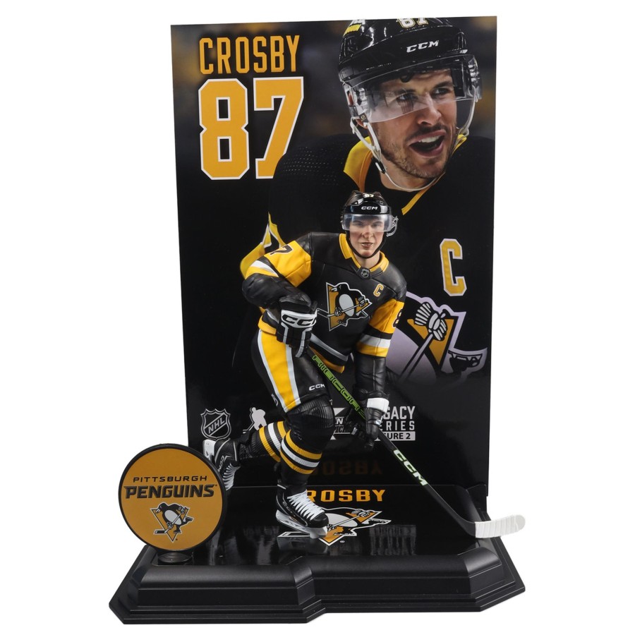 Sports McFarlane's SportsPicks | Sidney Crosby (Pittsburgh Penguins) Nhl Factory Sealed Case (6) W/Chase