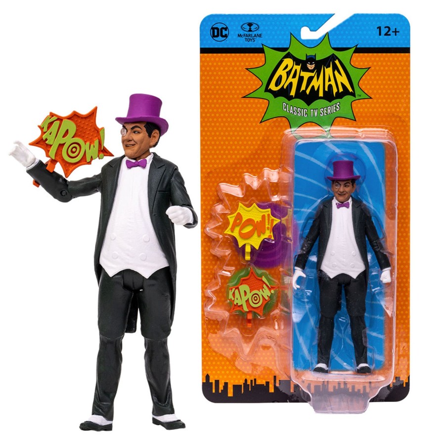 Movies & Tv Batman Classic TV Series | The Penguin (Dc Retro: Batman 66) 6" Figure