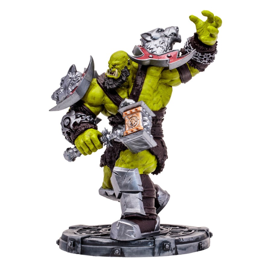 Gaming World of Warcraft | Orc Warrior/Shaman: Rare (World Of Warcraft) 1:12 Scale Posed Figure