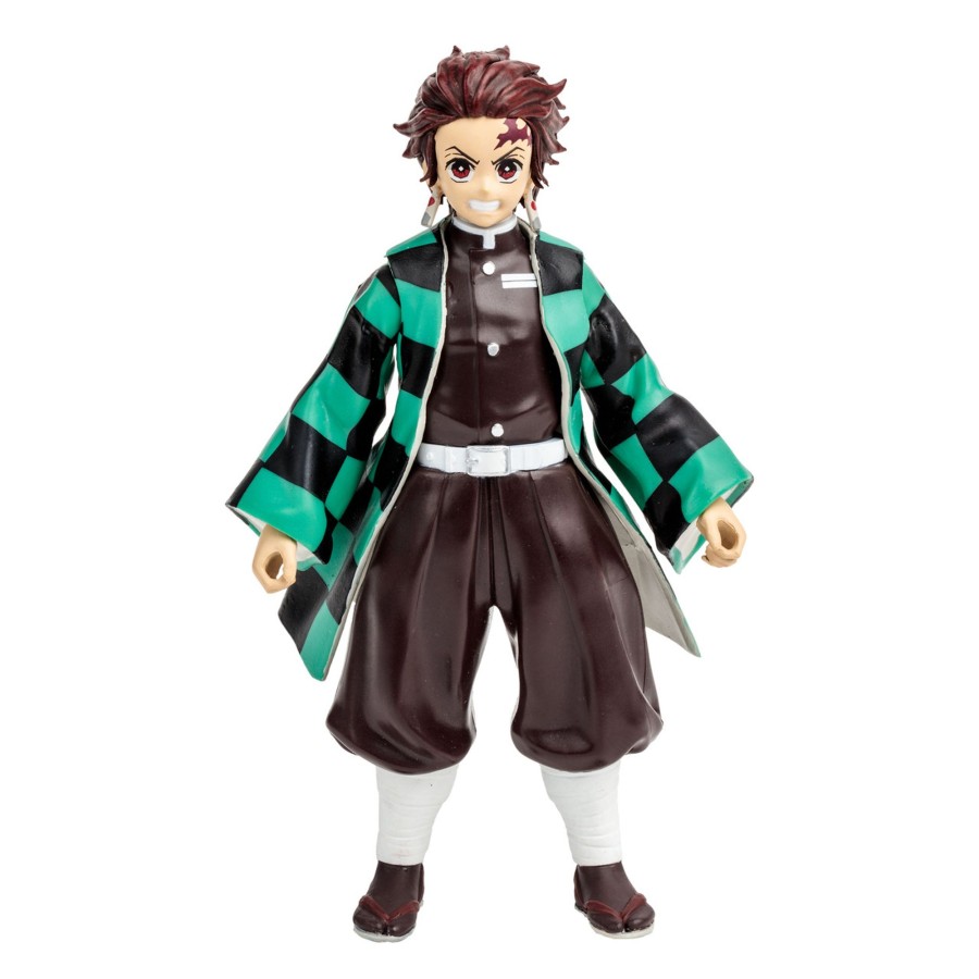 Anime Demon Slayer | Tanjiro Kamado (Demon Slayer) Water Breathing First Form Deluxe 5" Figure