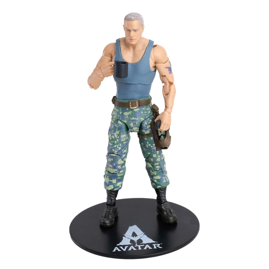 Movies & Tv Avatar Movie Collectible Figures | Colonel Miles Quaritch (Avatar Movie) Figure