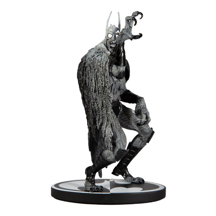 Dc Multiverse DC Direct | Batman Black & White-Batmonster By Greg Capullo Resin Statue